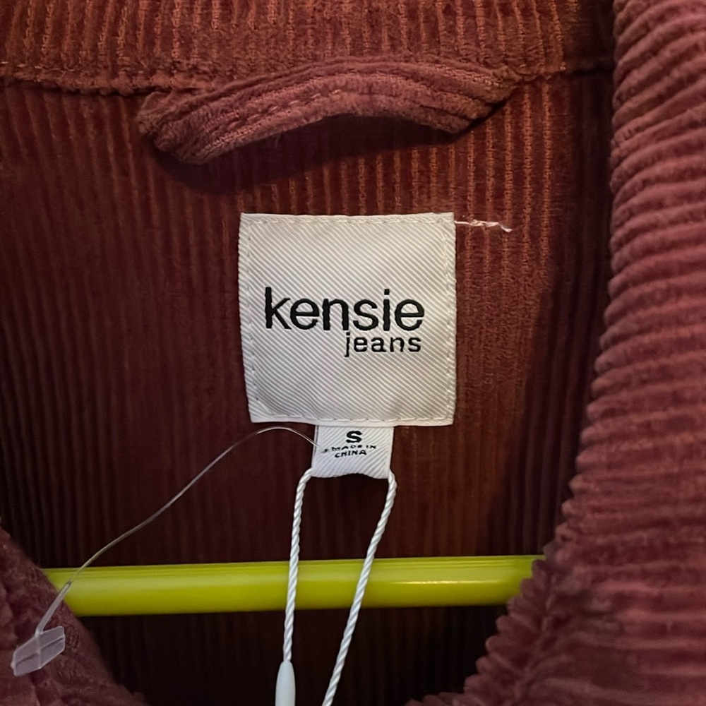 Kensie corduroy jacket NWT size small - Picture 2 of 7